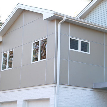 Modern Home in Glenview, IL Siding James Hardie Siding