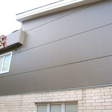 Modern Home, James Hardie Siding, Chicago, IL