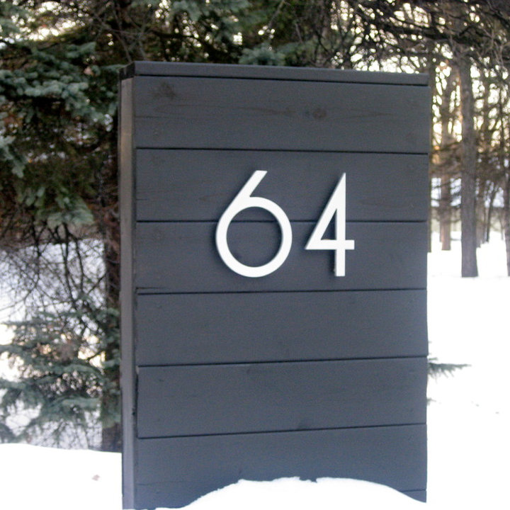 House Number Ideas Houzz