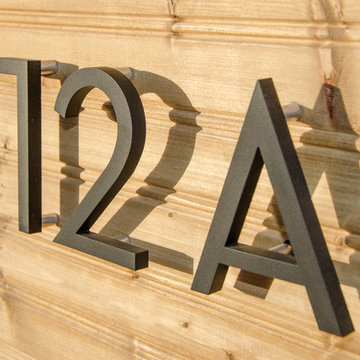 modern house numbers