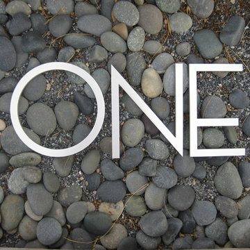 modern house numbers