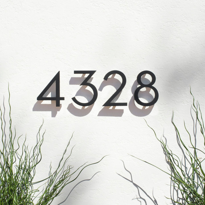 House Number Ideas Houzz