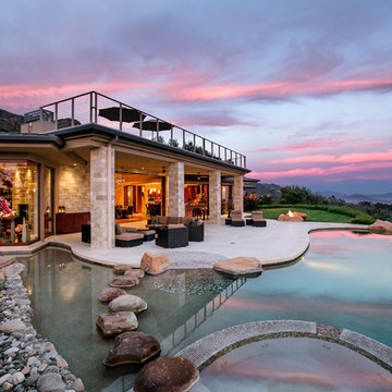 Modern Indoor-Outdoor Living with a Pacific Rim Influence