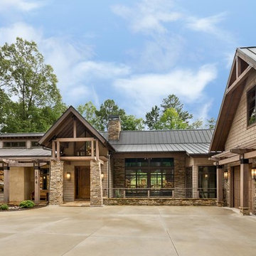 Modern Lake Retreat New Construction
