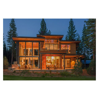 Modern Mountain Cabin - Moderno - Fachada - San Francisco - de Greenwood  Homes | Houzz