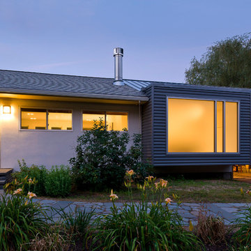 Modern Ranch House Addition- Sudbury, MA