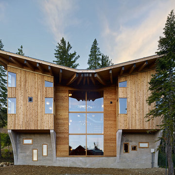 Modern Rustic Sugar Bowl House