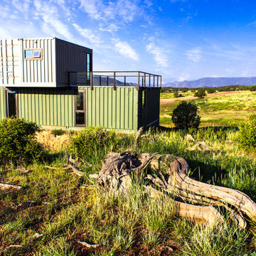 Modern Shipping Container Cabin