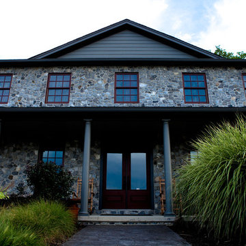 Modern Stone Farm House