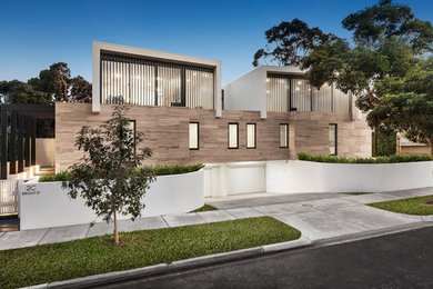 Photo of a modern house exterior in Melbourne.