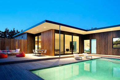 Modern exterior home idea in New York
