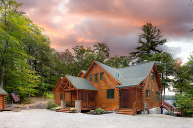 Katahdin Cedar Log Homes Oakfield Me Us 04763 Houzz