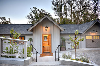 Inspiration for a country exterior home remodel in San Francisco