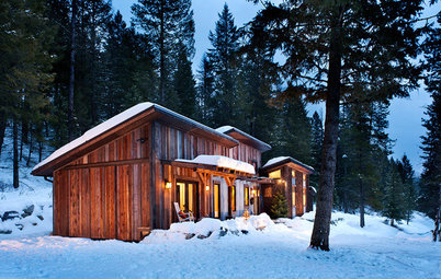 Houzz Tour: Resourcefulness Shows in a Rugged Montana Cabin