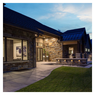 Mountain Contemporary - Rustic - Exterior - Salt Lake City - by Upland ...