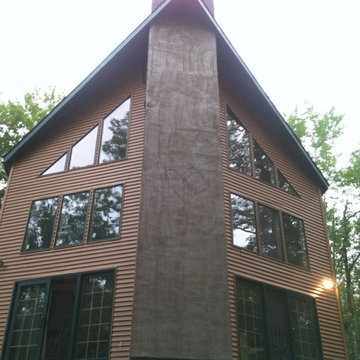 Mountain house project - new construction - Jim Thorpe, PA - Pocono Region