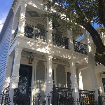 Multiple Houston Heights New Orleans Style Homes