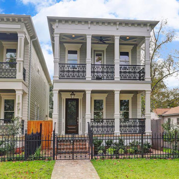 Multiple Houston Heights New Orleans Style Homes