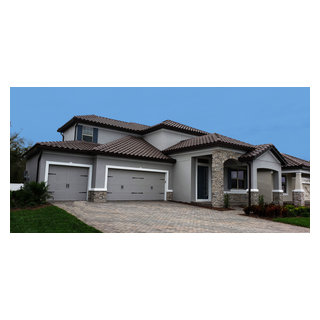 Musket Brown Aluminum Vented Soffit and Fascia - House Exterior - Orlando - by TF2 LLC | Houzz IE