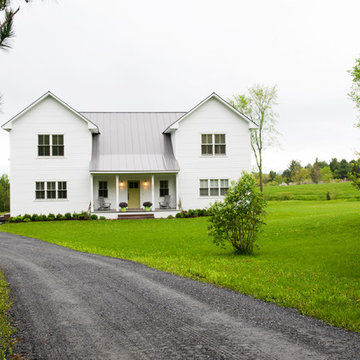 My Houzz: A Prefab Modern Farmhouse Rises in Vermont