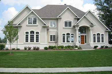 Elegant exterior home photo in Indianapolis