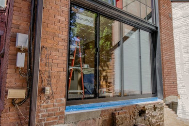 Nanawall Frameless Window Wall - work in progress