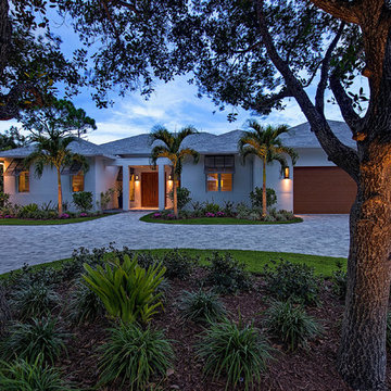 Naples Beach Coastal Retreat Exterior