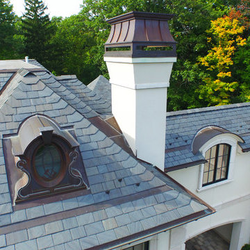 Natural Slate Roofing Project Highland Park IL