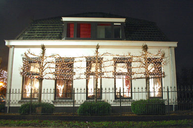 Classic house exterior in Amsterdam.