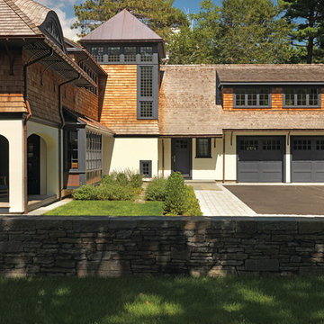 New American Home Exterior