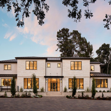 New Atherton Transitional in Metal and Stone