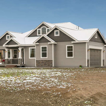 New Construction of Ranch House Plan 3245