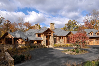 Huge mountain style exterior home photo in DC Metro
