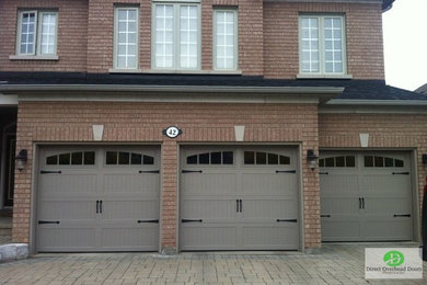 Inspiration for a modern garage in Toronto.