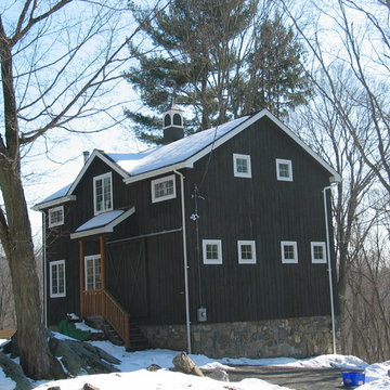 New Guest House and Garage converted from Old Barn