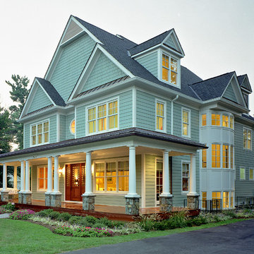 New Home Build in Farmhouse Style in Kensington, MD
