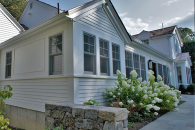 Transitional exterior home photo in Boston