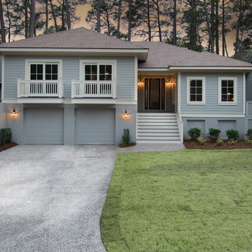 New Home Rebuild Caused By Fire Damage
