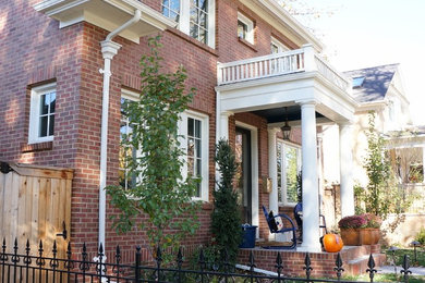 Example of a classic exterior home design in Denver