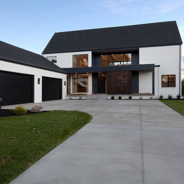 New Modern Colonial House