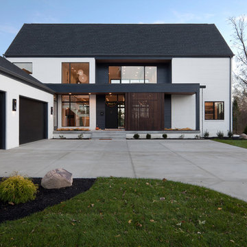 New Modern Colonial House