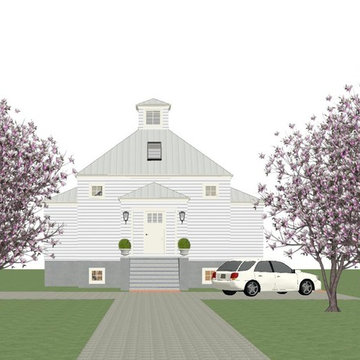 New Palladian cottage near Lakeville Connecticut