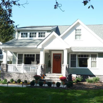 New Porch, & Shed Dormer Addition In Huntington, NY