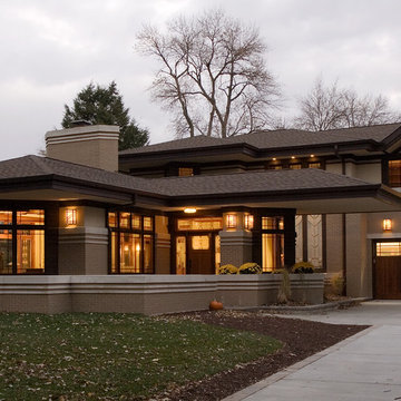 New Prairie Style Residence
