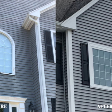 New Vinyl Siding, Windows, Doors and Gutters