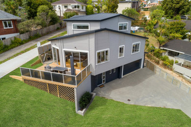 Modernes Haus in Auckland
