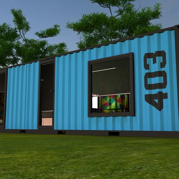 Next Container - Konteyner Ev - 40 Ft Otel Odası