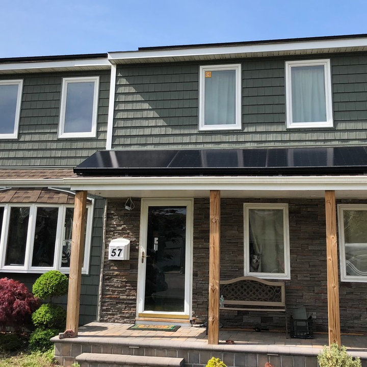 Alside Deep Moss Siding Photos & Ideas Houzz