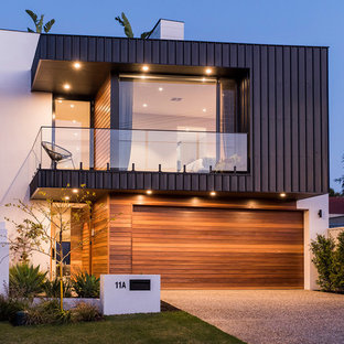 This is an example of a contemporary exterior in Perth.