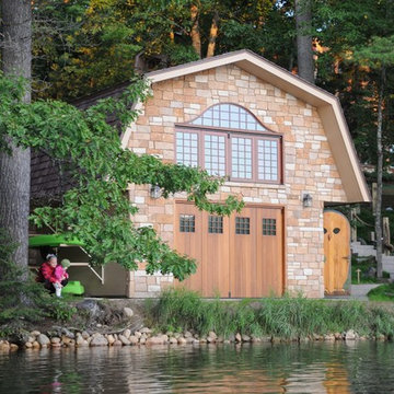 Northwoods Cabin Boathouse